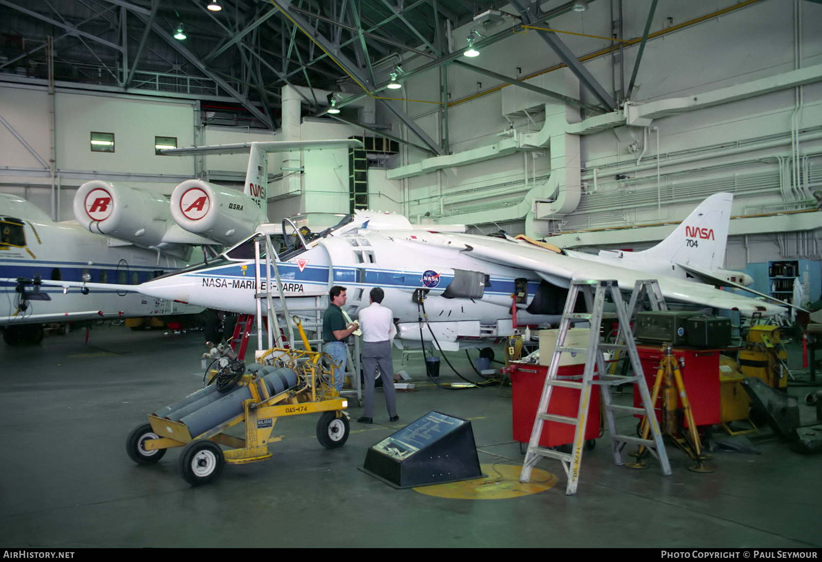 Aircraft Photo of NASA 704 | McDonnell Douglas YAV-8B Harrier II | NASA - National Aeronautics and Space Administration | AirHistory.net #706261