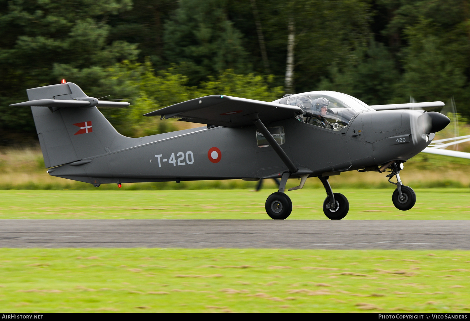 Aircraft Photo of T-420 | Saab T-17 Supporter | Denmark - Air Force | AirHistory.net #706278