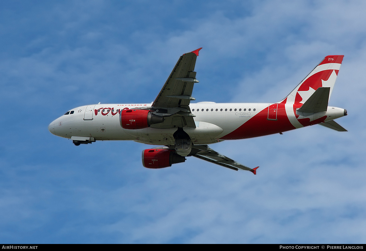 Aircraft Photo of C-GBHO | Airbus A319-114 | Air Canada Rouge | AirHistory.net #706281