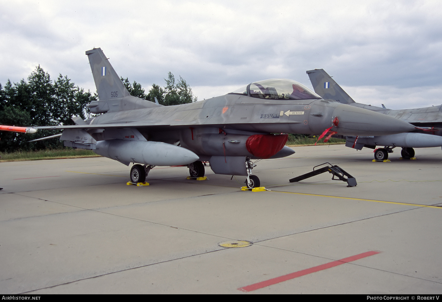 Aircraft Photo of 505 | Lockheed Martin F-16CJ Fighting Falcon | Greece - Air Force | AirHistory.net #706293