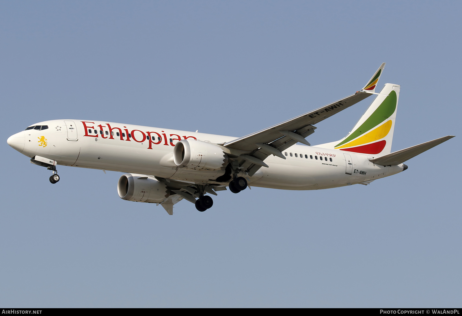 Aircraft Photo of ET-AWH | Boeing 737-8 Max 8 | Ethiopian Airlines | AirHistory.net #706305