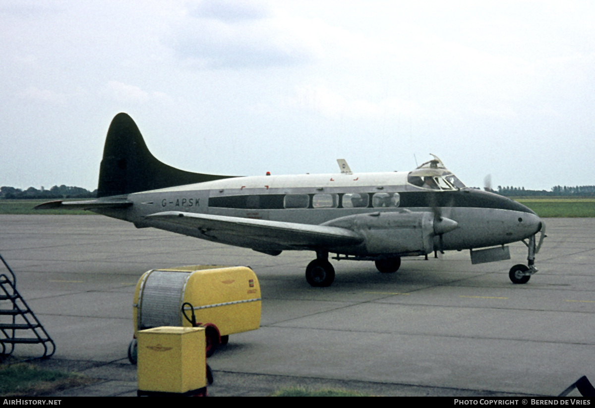 Aircraft Photo of G-APSK | De Havilland D.H. 104 Dove 5 | AirHistory.net #706308