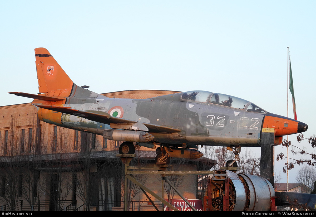 Aircraft Photo of MM6322 | Fiat G-91T/1 | Italy - Air Force | AirHistory.net #706311
