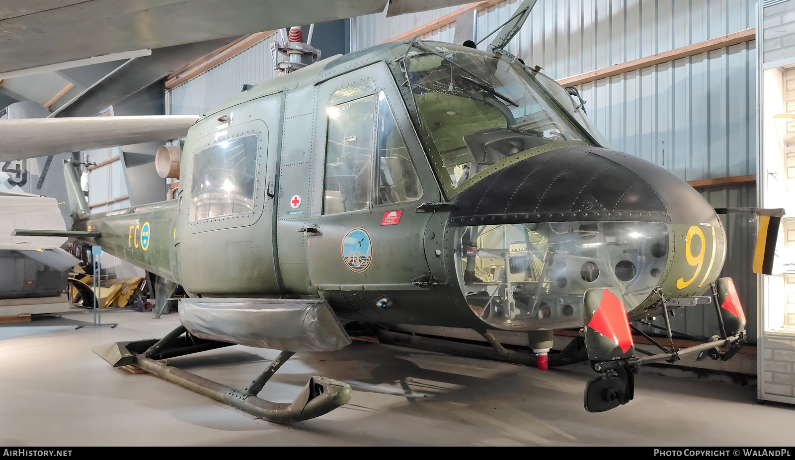 Aircraft Photo of 03139 | Agusta Hkp3C (AB-204B) | Sweden - Air Force | AirHistory.net #706314