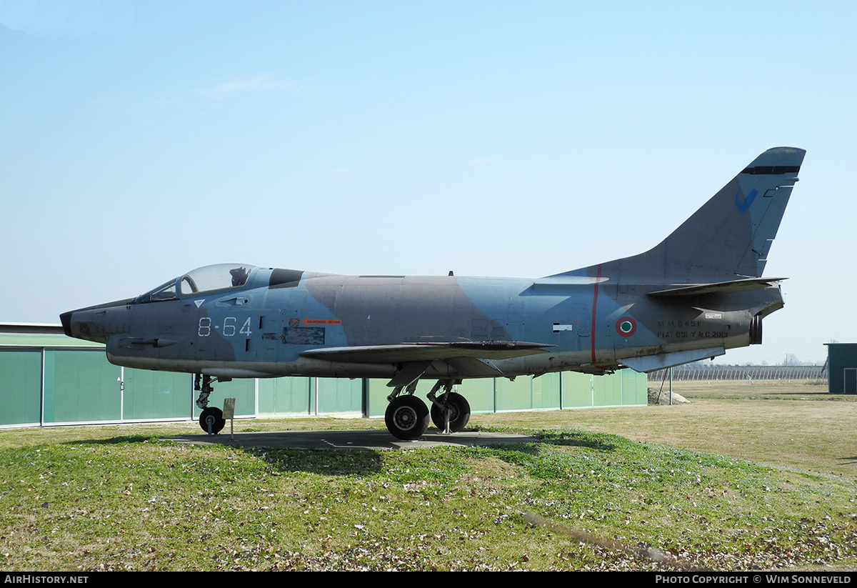 Aircraft Photo of MM6451 | Fiat G-91Y | Italy - Air Force | AirHistory.net #706338