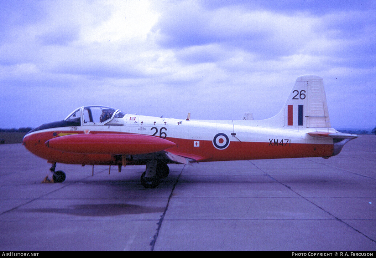 Aircraft Photo of XN471 | BAC 84 Jet Provost T3 | AirHistory.net #706345