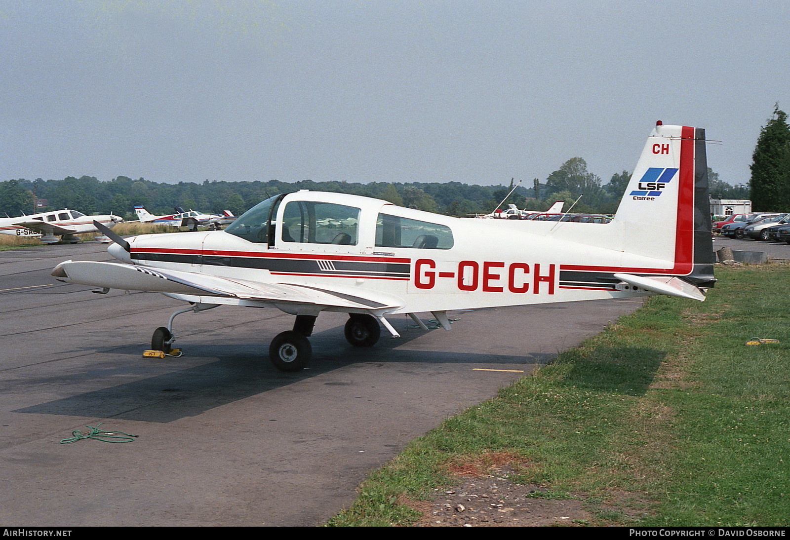 Aircraft Photo of G-OECH | Gulfstream American AA-5A Cheetah | LSF - London School of Flying | AirHistory.net #706404