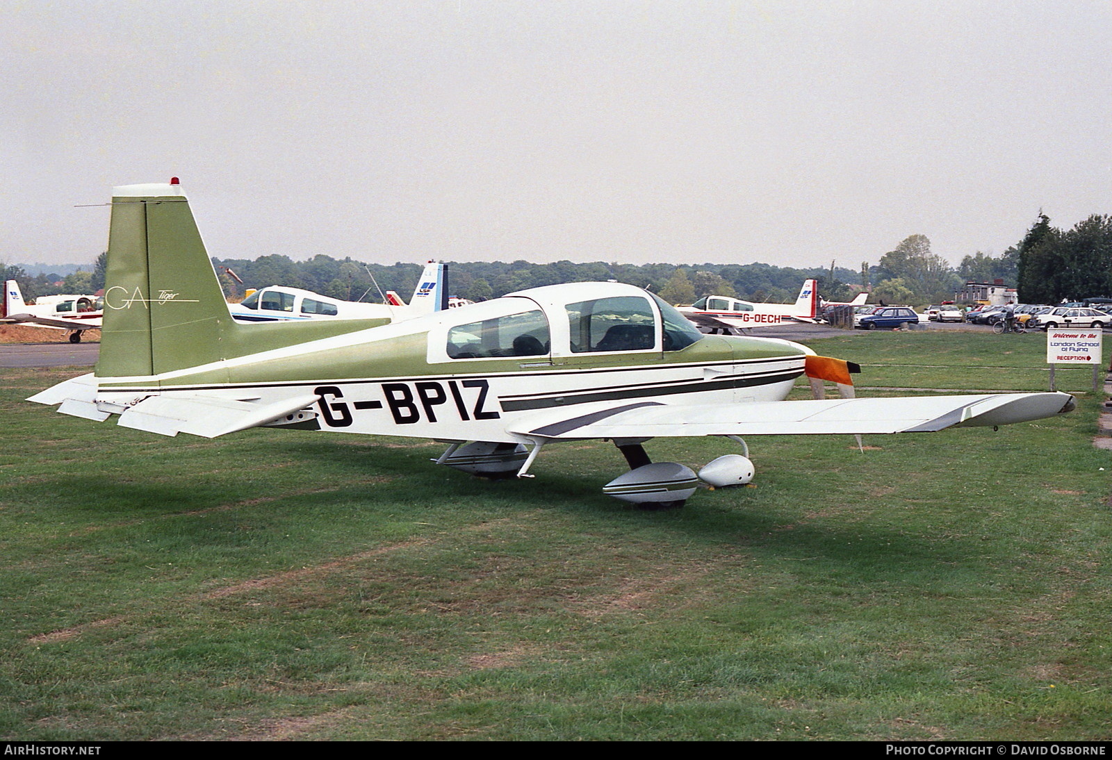 Aircraft Photo of G-BPIZ | Gulfstream American AA-5B Tiger | AirHistory.net #706413