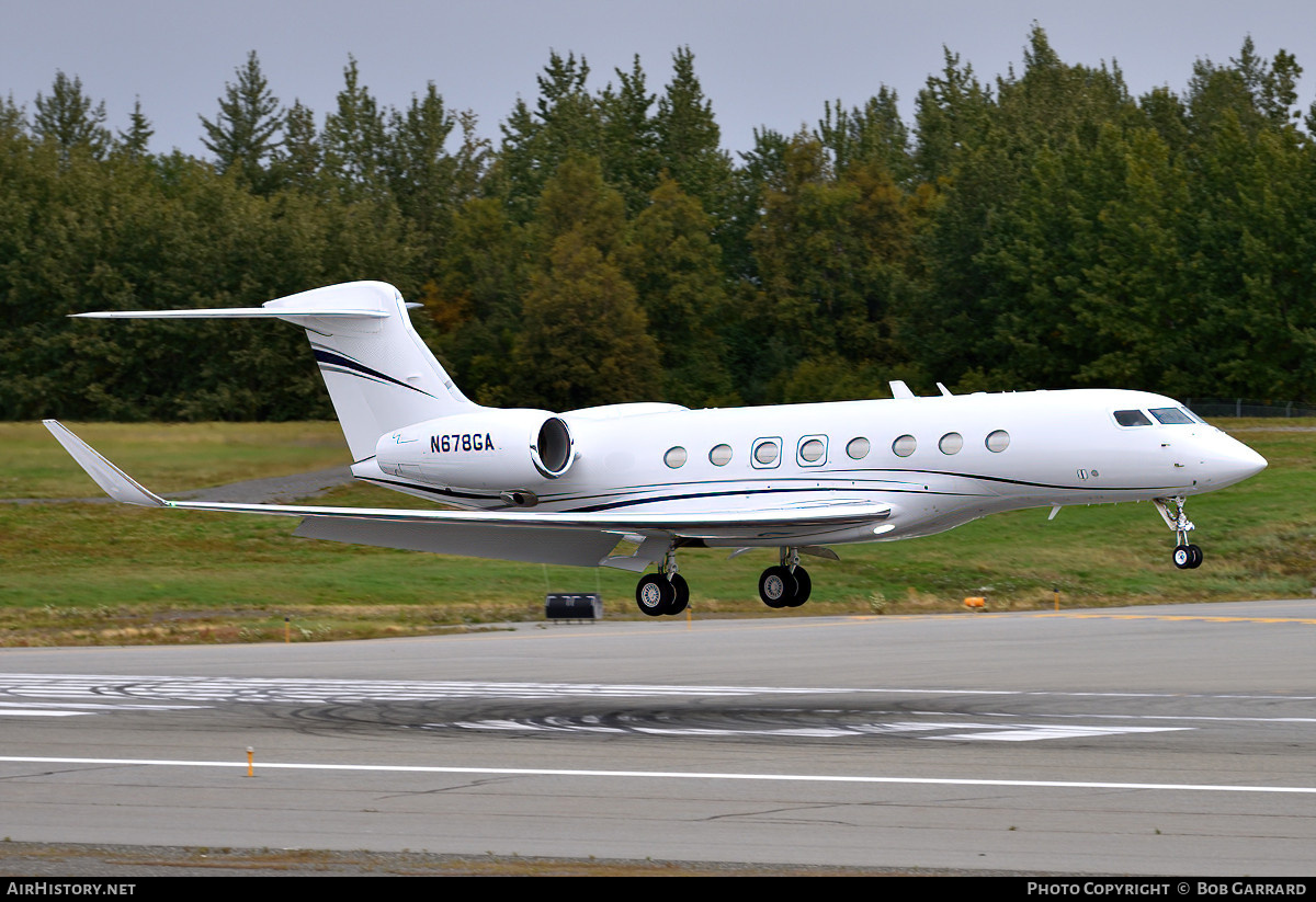 Aircraft Photo of N678GA | Gulfstream Aerospace G650 (G-VI) | Yoozoo Games | AirHistory.net #706417