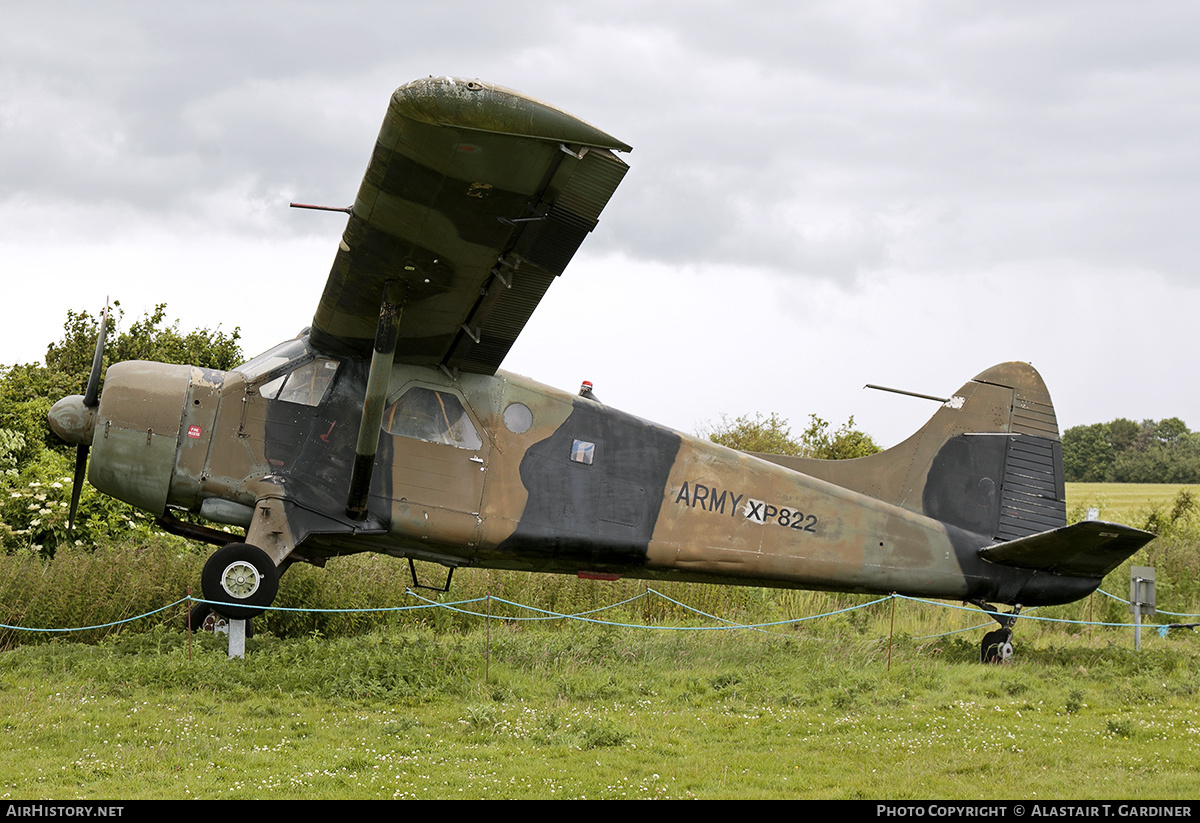Aircraft Photo of XP822 | De Havilland Canada DHC-2 Beaver AL.1 | UK - Army | AirHistory.net #706424