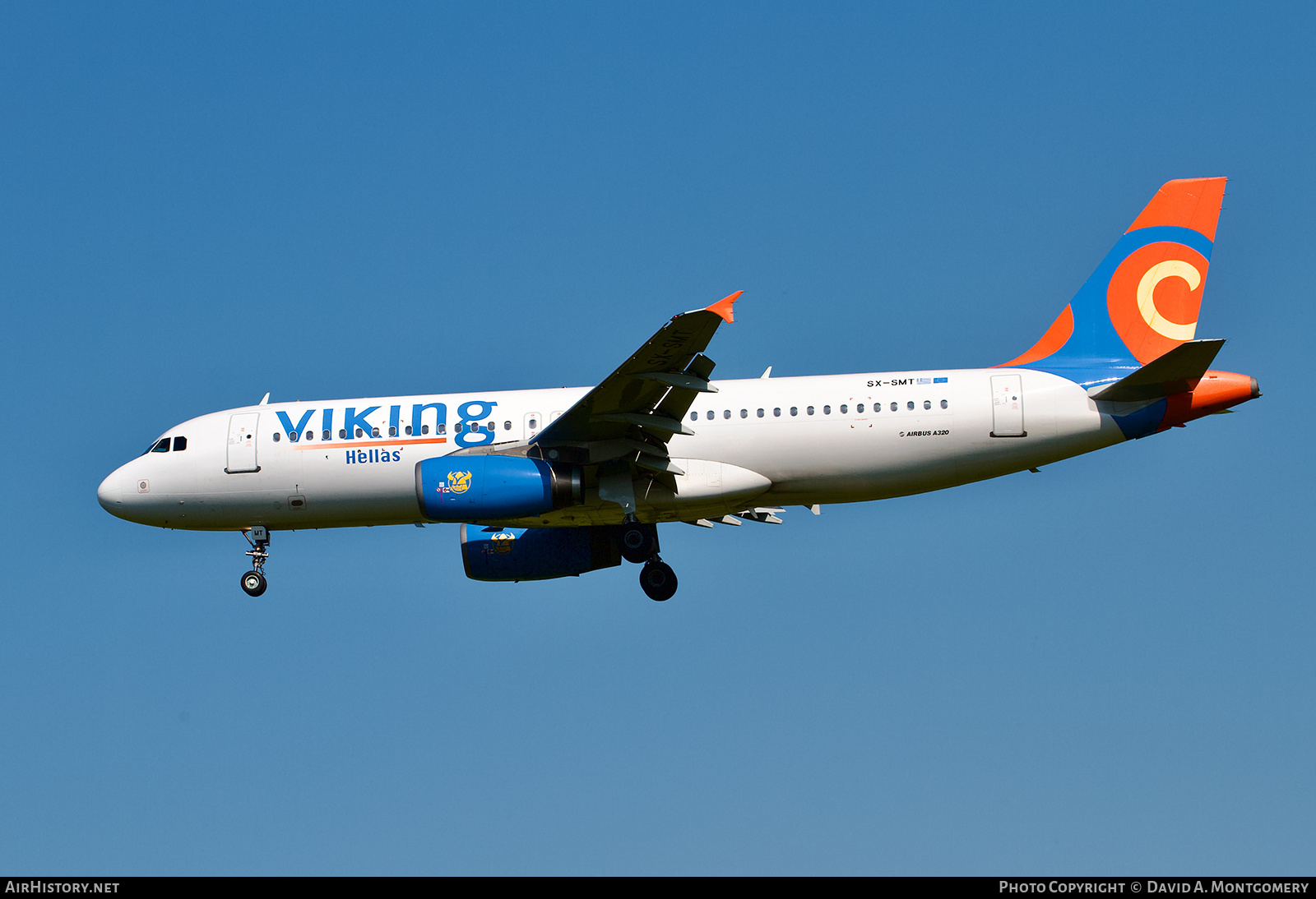 Aircraft Photo of SX-SMT | Airbus A320-231 | Viking Hellas Airlines | AirHistory.net #706429