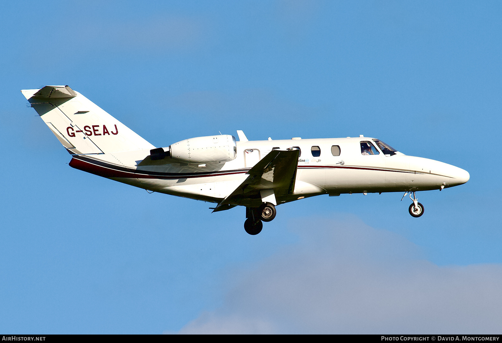 Aircraft Photo of G-SEAJ | Cessna 525 CitationJet | Centreline Air | AirHistory.net #706432