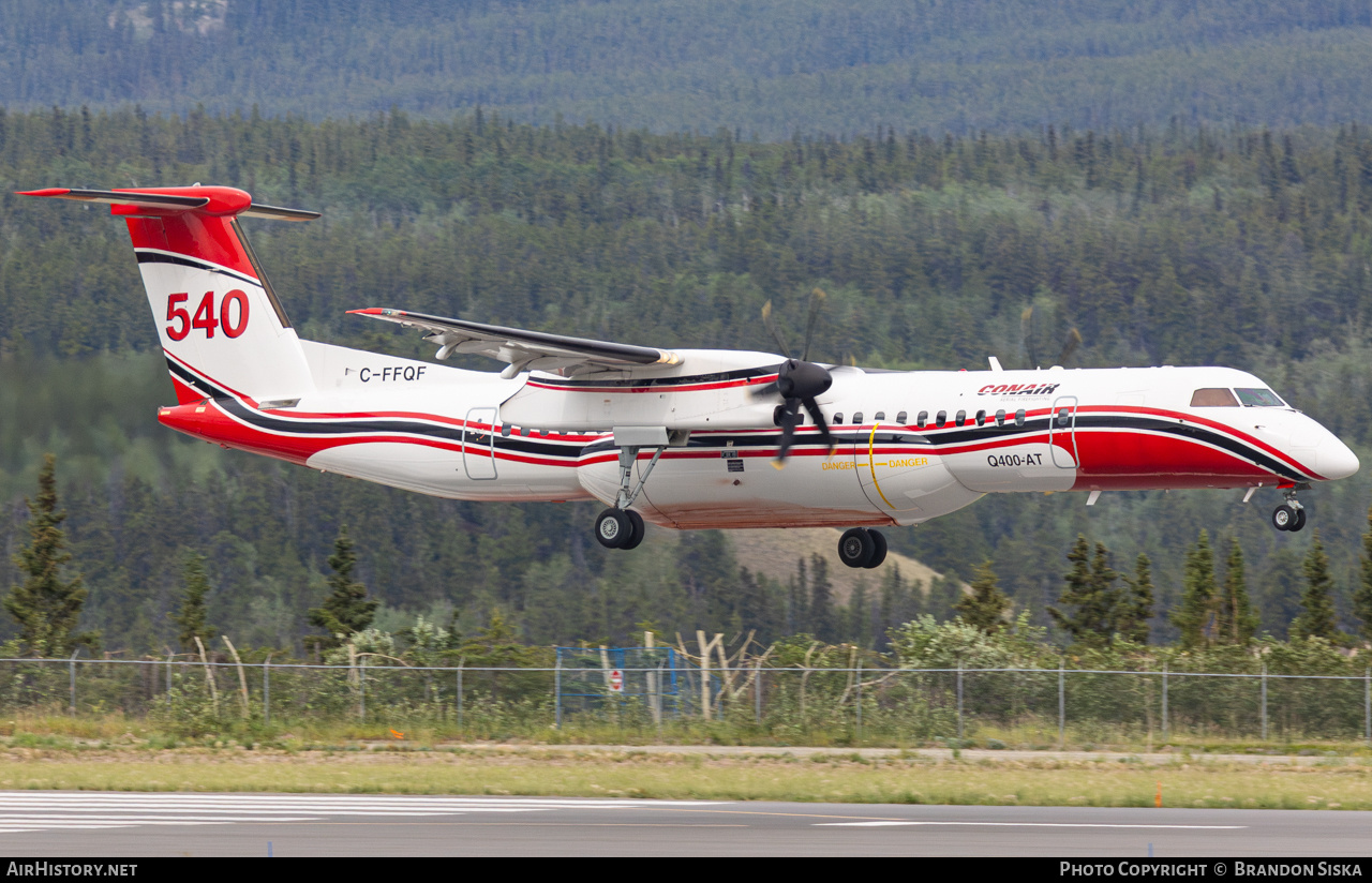 Aircraft Photo of C-FFQF | Conair DHC-8-402 Q400-AT | Conair Aviation | AirHistory.net #706433