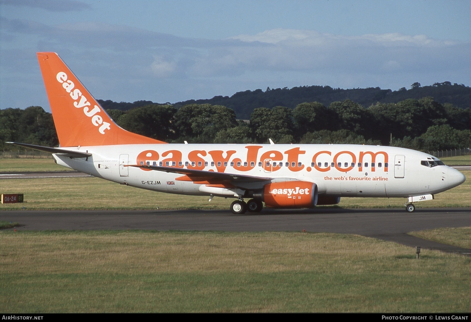 Aircraft Photo of G-EZJM | Boeing 737-73V | EasyJet | AirHistory.net #706446