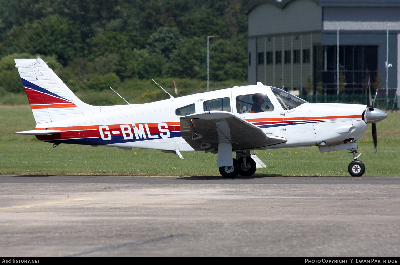 Aircraft Photo of G-BMLS | Piper PA-28R-201 Cherokee Arrow III | AirHistory.net #706456