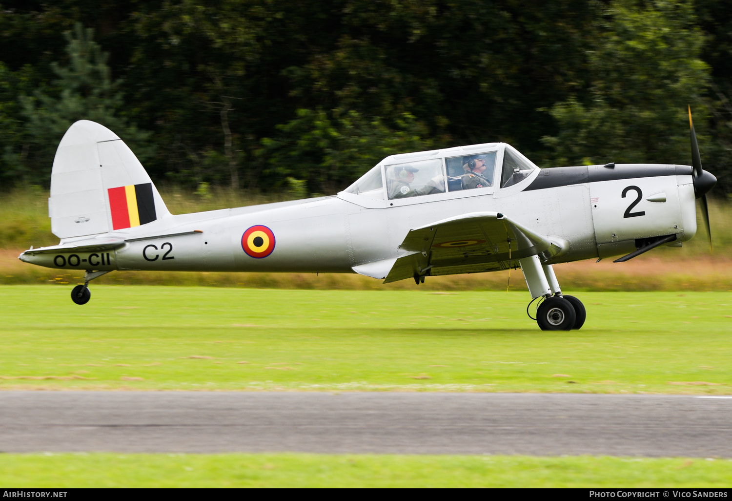 Aircraft Photo of OO-CII / C-2 | De Havilland Canada DHC-1 Chipmunk Mk22 | Belgium - Air Force | AirHistory.net #706475
