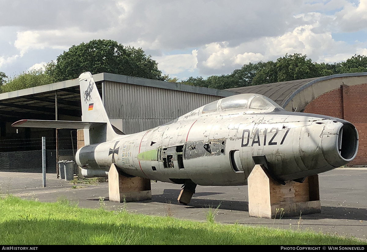 Aircraft Photo of DA127 | Republic F-84F Thunderstreak | Germany - Air Force | AirHistory.net #706494