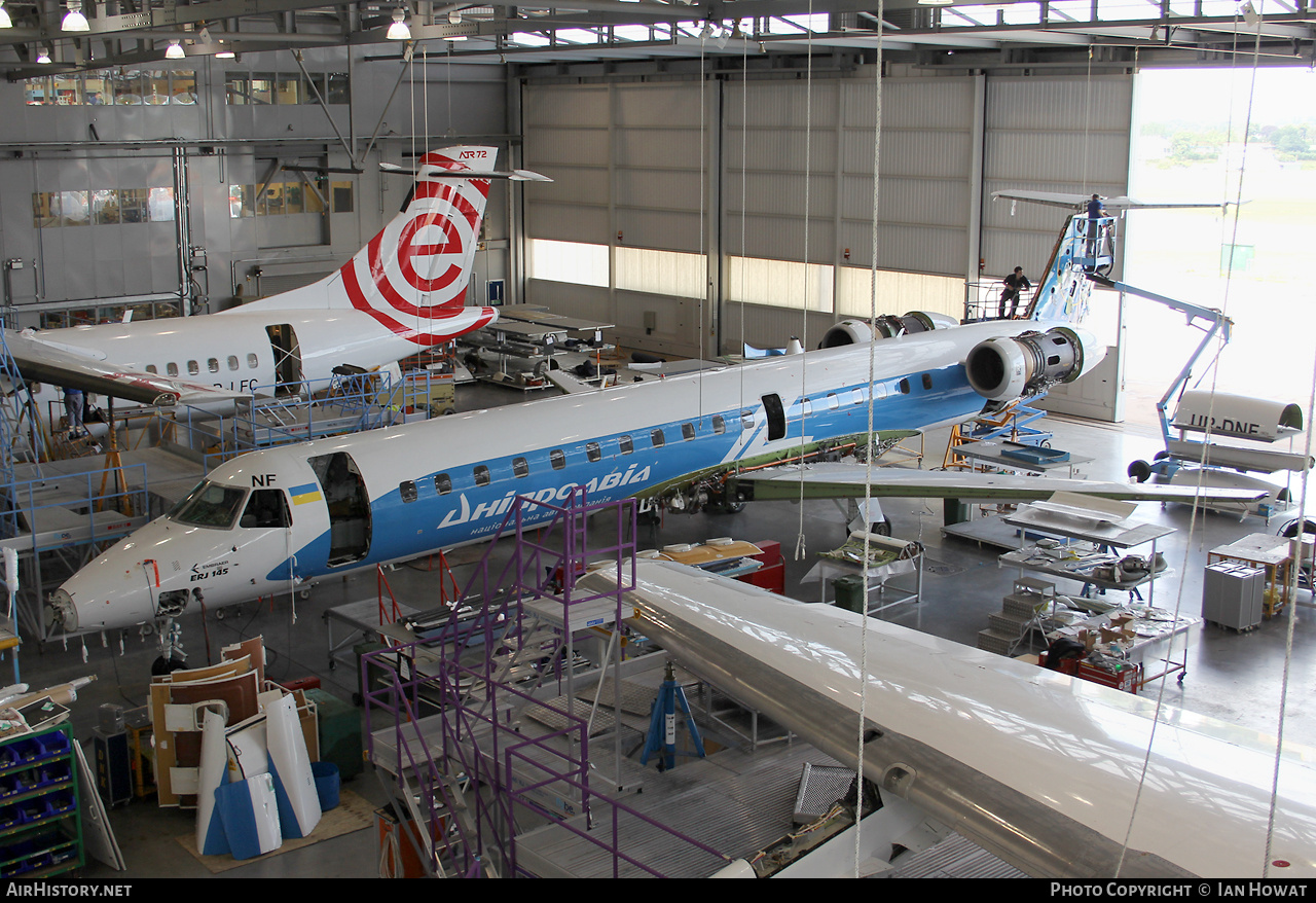 Aircraft Photo of UR-DNF | Embraer ERJ-145EU (EMB-145EU) | Dniproavia | AirHistory.net #706495