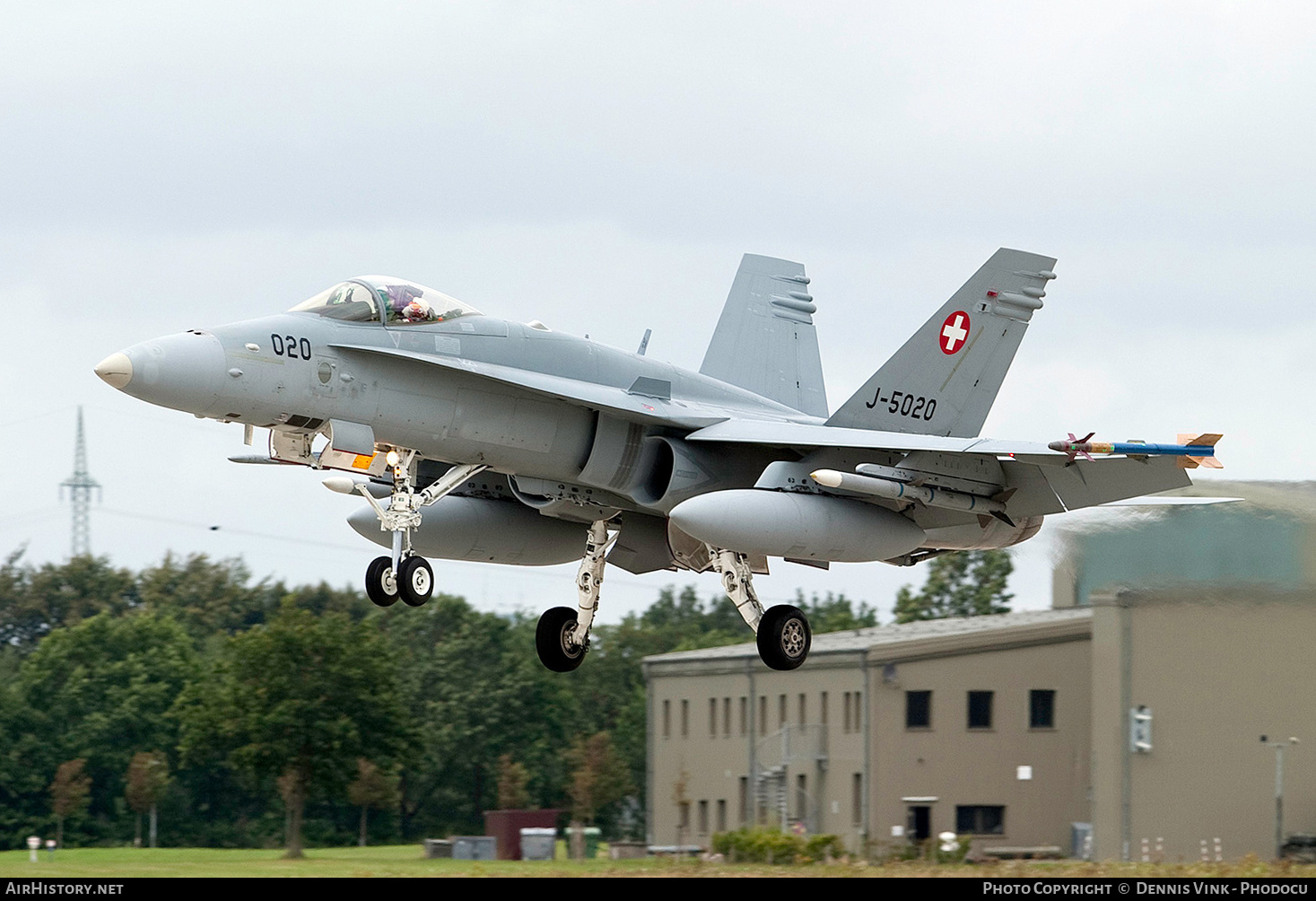 Aircraft Photo of J-5020 | McDonnell Douglas F/A-18C Hornet | Switzerland - Air Force | AirHistory.net #706498