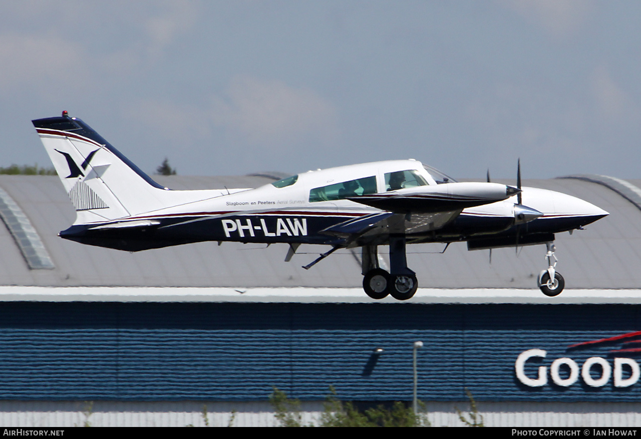 Aircraft Photo of PH-LAW | Cessna T310R | Slagboom en Peeters Aerial Surveys | AirHistory.net #706505