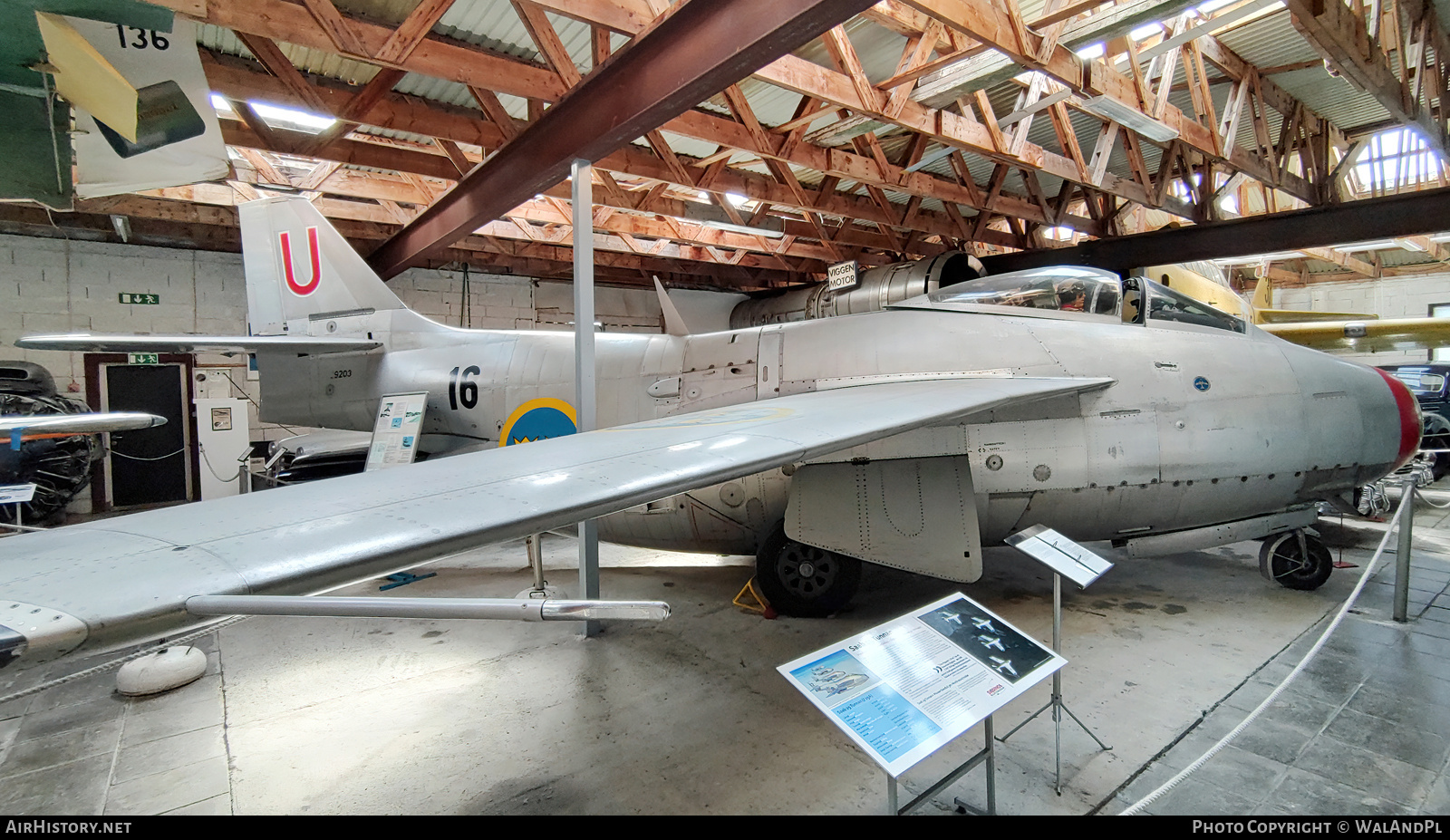 Aircraft Photo of 29203 | Saab J29A Tunnan | Sweden - Air Force | AirHistory.net #706524