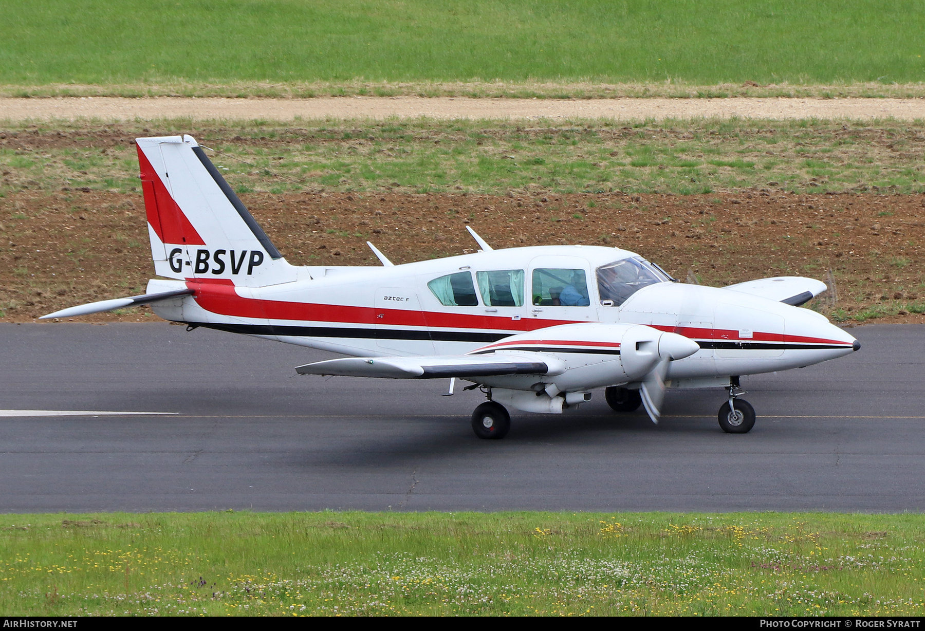 Aircraft Photo of G-BSVP | Piper PA-23-250 Aztec F | AirHistory.net #706534