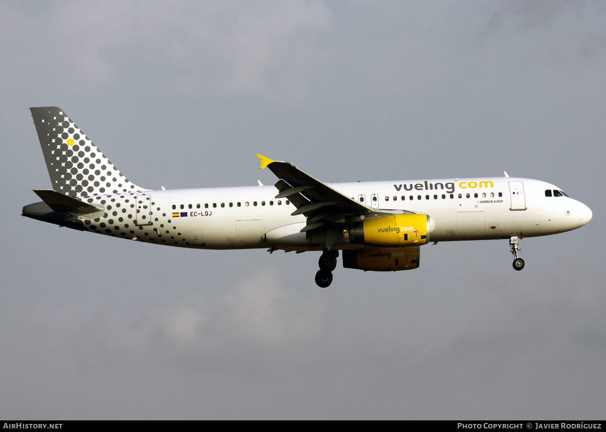 Aircraft Photo of EC-LQJ | Airbus A320-232 | Vueling Airlines | AirHistory.net #706541