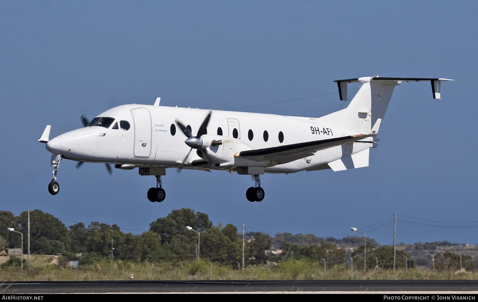 Aircraft Photo of 9H-AFI | Beech 1900D | Medavia - Mediterranean Aviation | AirHistory.net #706545