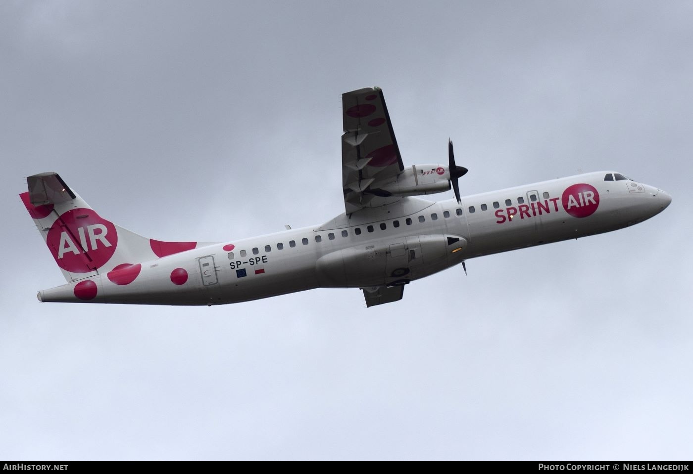 Aircraft Photo of SP-SPE | ATR ATR-72-202 | Sprint Air | AirHistory.net #706569