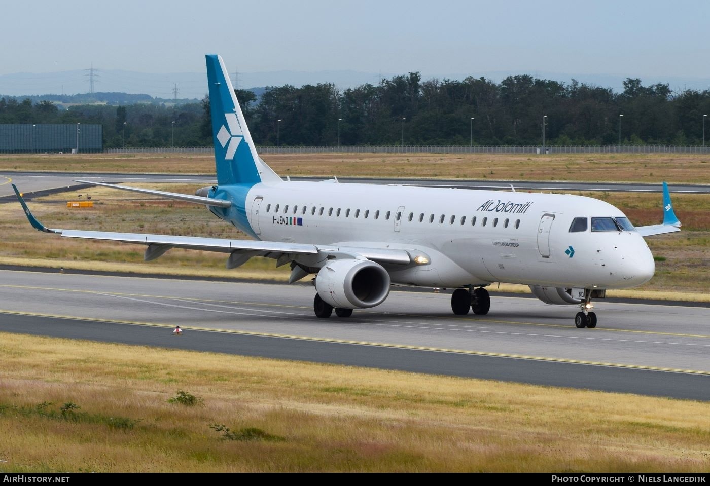 Aircraft Photo of I-JEND | Embraer 190LR (ERJ-190-100LR) | Air Dolomiti | AirHistory.net #706600