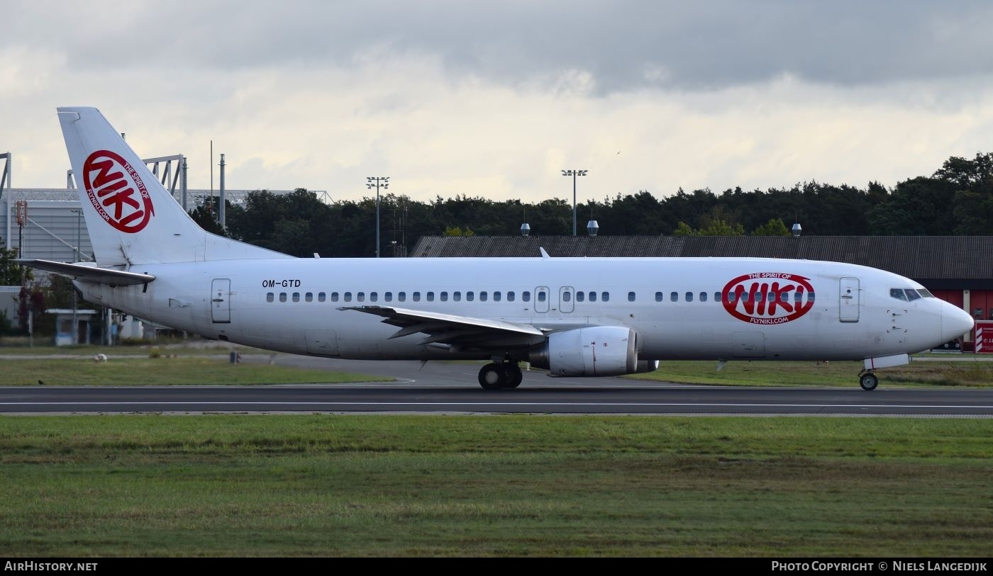 Aircraft Photo of OM-GTD | Boeing 737-46J | Niki | AirHistory.net #706626