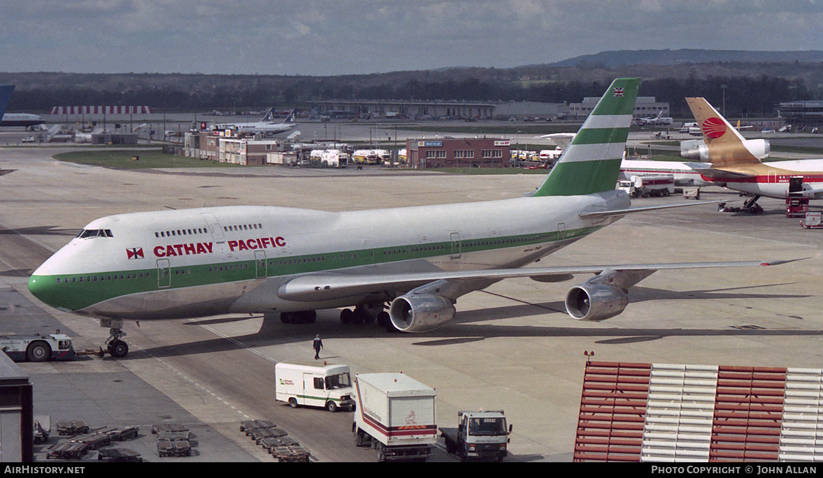 Aircraft Photo of VR-HIK | Boeing 747-367 | Cathay Pacific Airways | AirHistory.net #706641