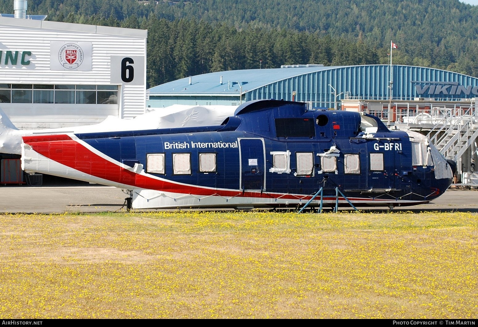 Aircraft Photo of G-BFRI | Sikorsky S-61N MkII | British International Helicopters | AirHistory.net #706654