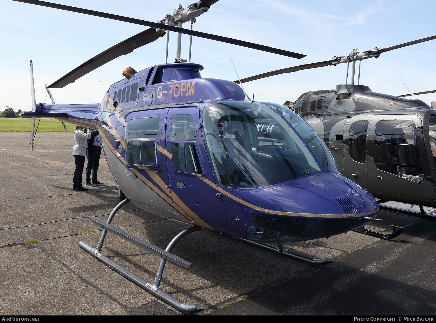 Aircraft Photo of G-TOPM | Agusta AB-206B Jetranger II | AirHistory.net #706656