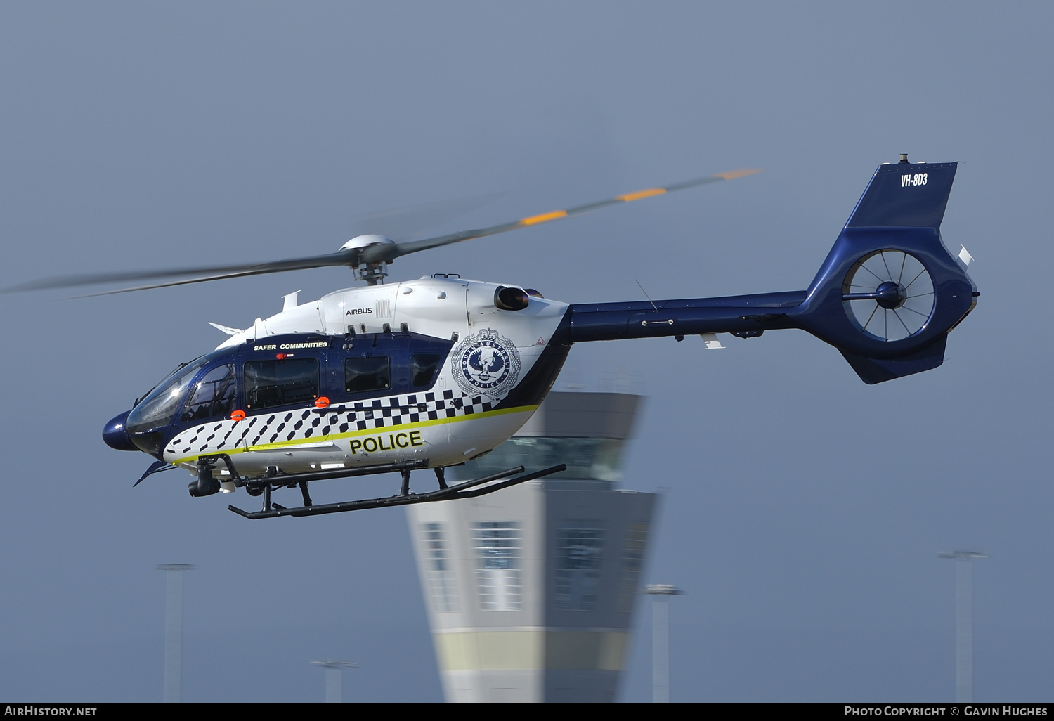 Aircraft Photo of VH-8D3 | MBB Kawasaki BK-117 D-3 | South Australia Police - SAPOL | AirHistory.net #706657