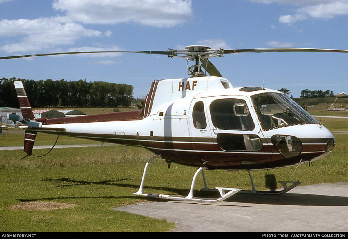 Aircraft Photo of ZK-HAF / HAF | Aerospatiale AS-350D AStar Mk3 | AirHistory.net #706666
