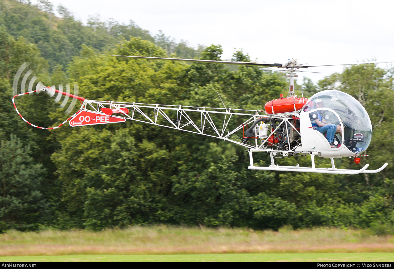 Aircraft Photo of OO-PEE | Bell 47G-2 | AirHistory.net #706679