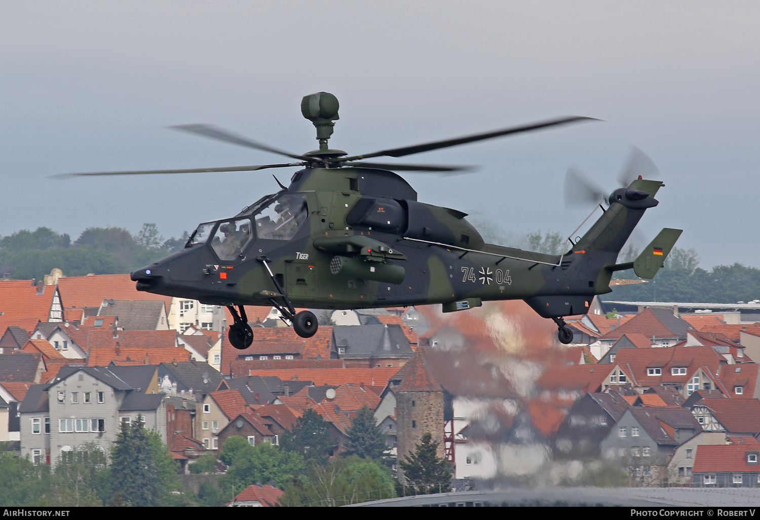 Aircraft Photo of 7404 | Eurocopter EC-665 Tiger UHT | Germany - Army | AirHistory.net #706682