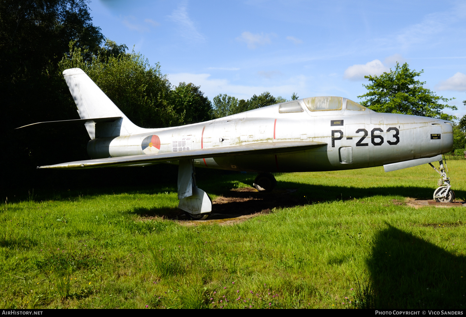 Aircraft Photo of P-263 | Republic F-84F Thunderstreak | Netherlands - Air Force | AirHistory.net #706683