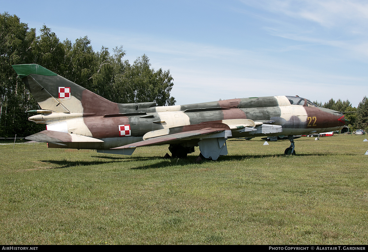 Aircraft Photo of 22 | Sukhoi Su-22M4 | Poland - Air Force | AirHistory.net #706700
