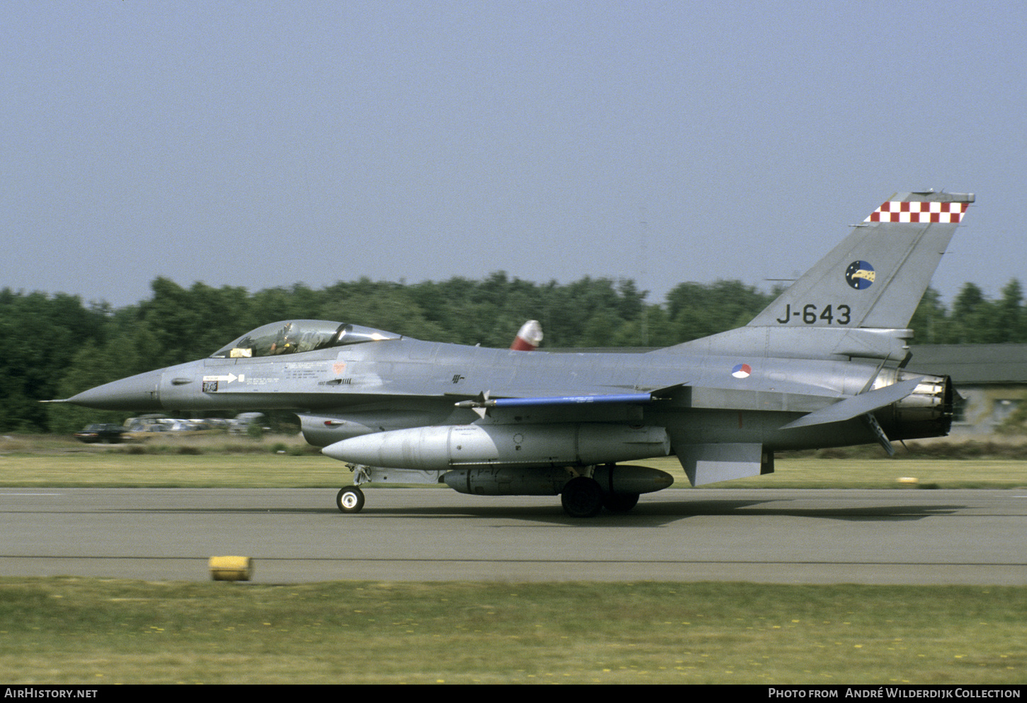 Aircraft Photo of J-643 | General Dynamics F-16A Fighting Falcon | Netherlands - Air Force | AirHistory.net #706707