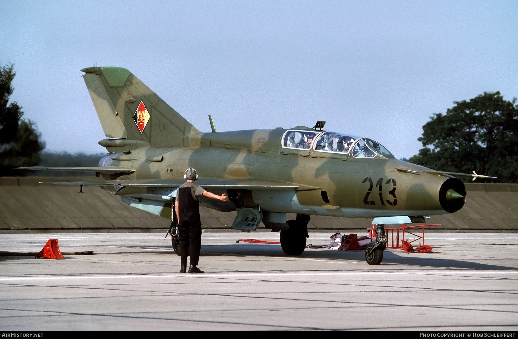 Aircraft Photo of 213 | Mikoyan-Gurevich MiG-21UM | East Germany - Air Force | AirHistory.net #706709