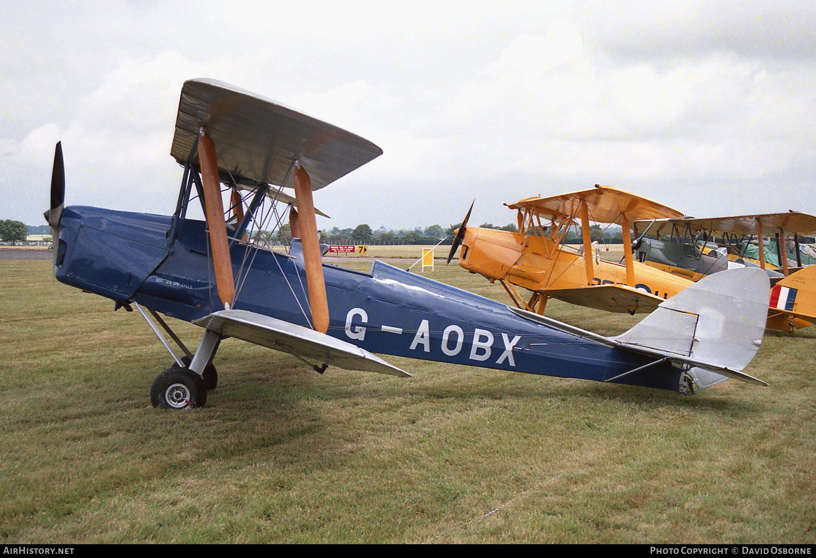 Aircraft Photo of G-AOBX | De Havilland D.H. 82A Tiger Moth II | AirHistory.net #706718