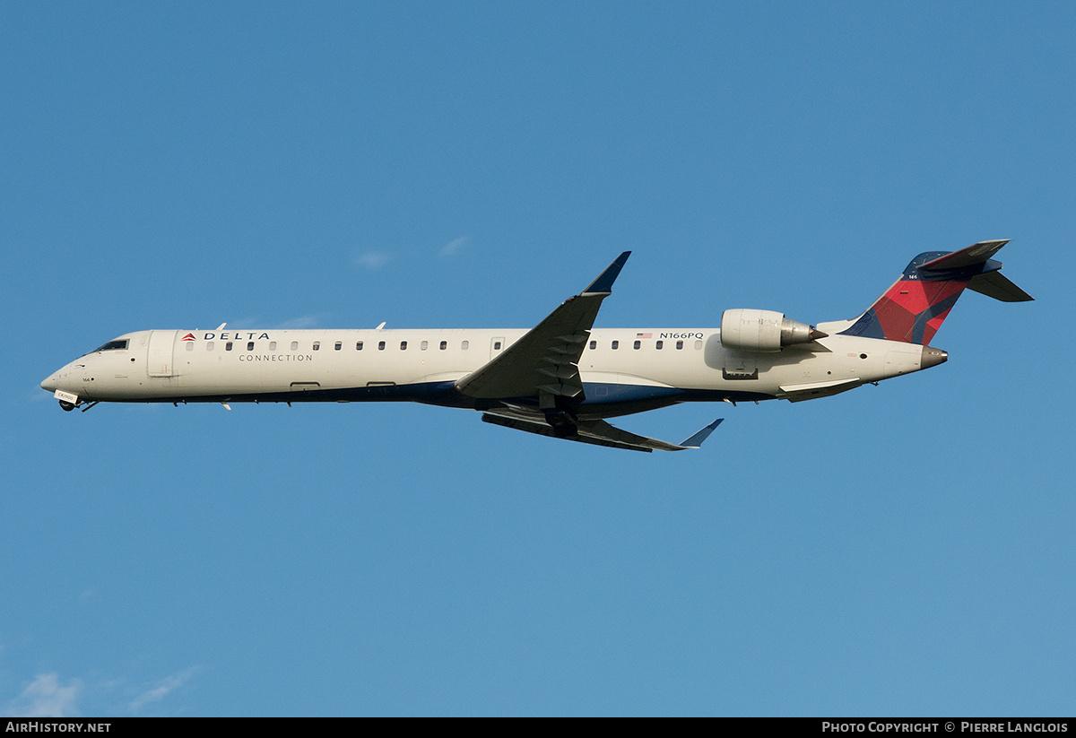 Aircraft Photo of N166PQ | Bombardier CRJ-900LR (CL-600-2D24) | Delta Connection | AirHistory.net #706724
