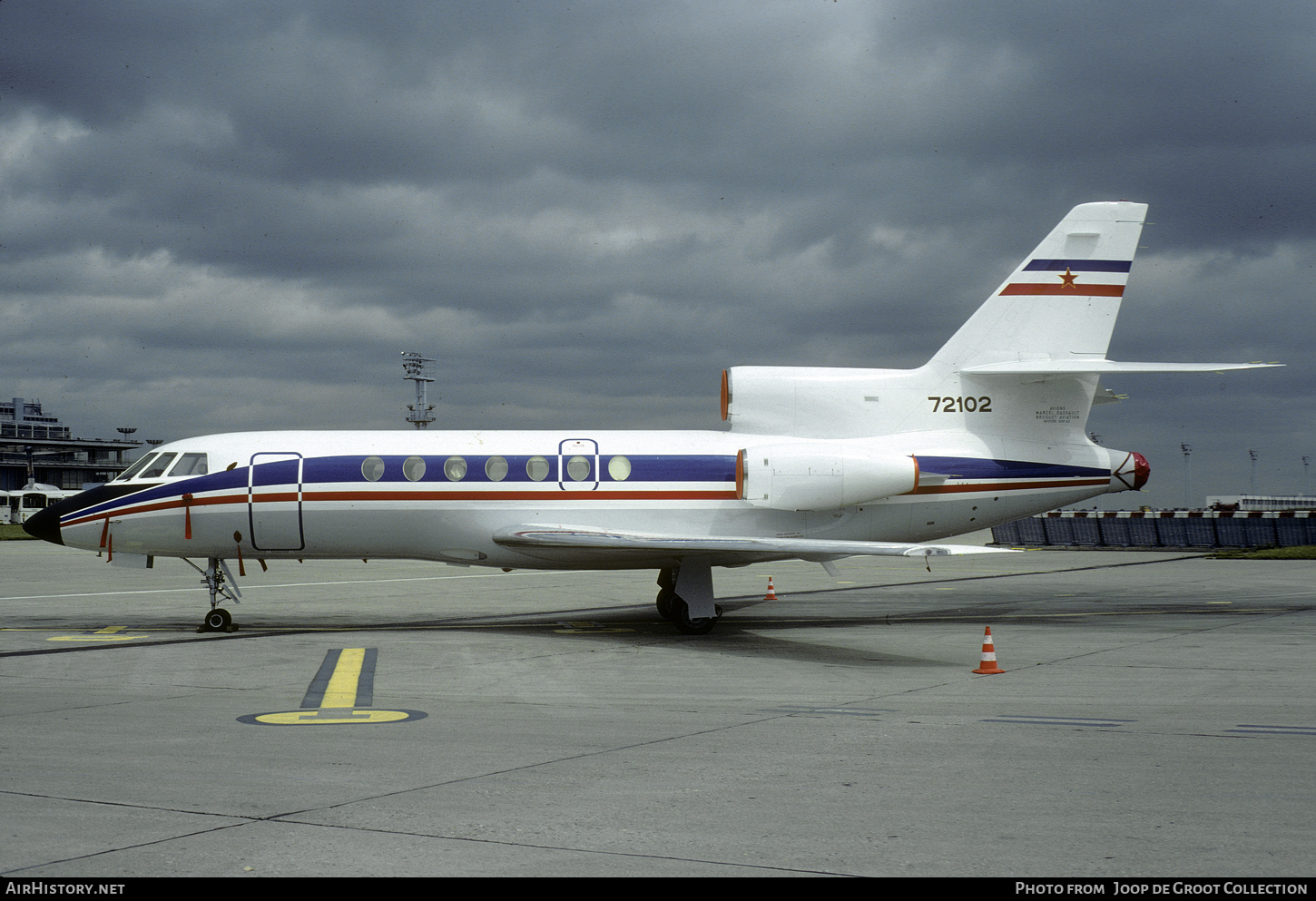 Aircraft Photo of 72102 | Dassault Falcon 50 | Yugoslavia - Air Force | AirHistory.net #706741