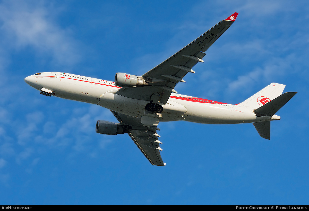 Aircraft Photo of 7T-VJX | Airbus A330-202 | Air Algérie | AirHistory.net #706759