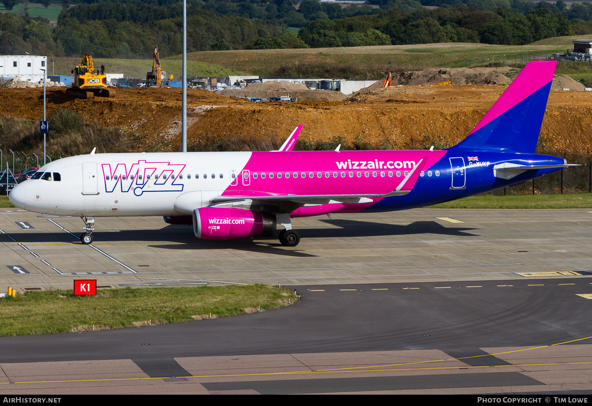 Aircraft Photo of G-WUKF | Airbus A320-232 | Wizz Air | AirHistory.net #706760