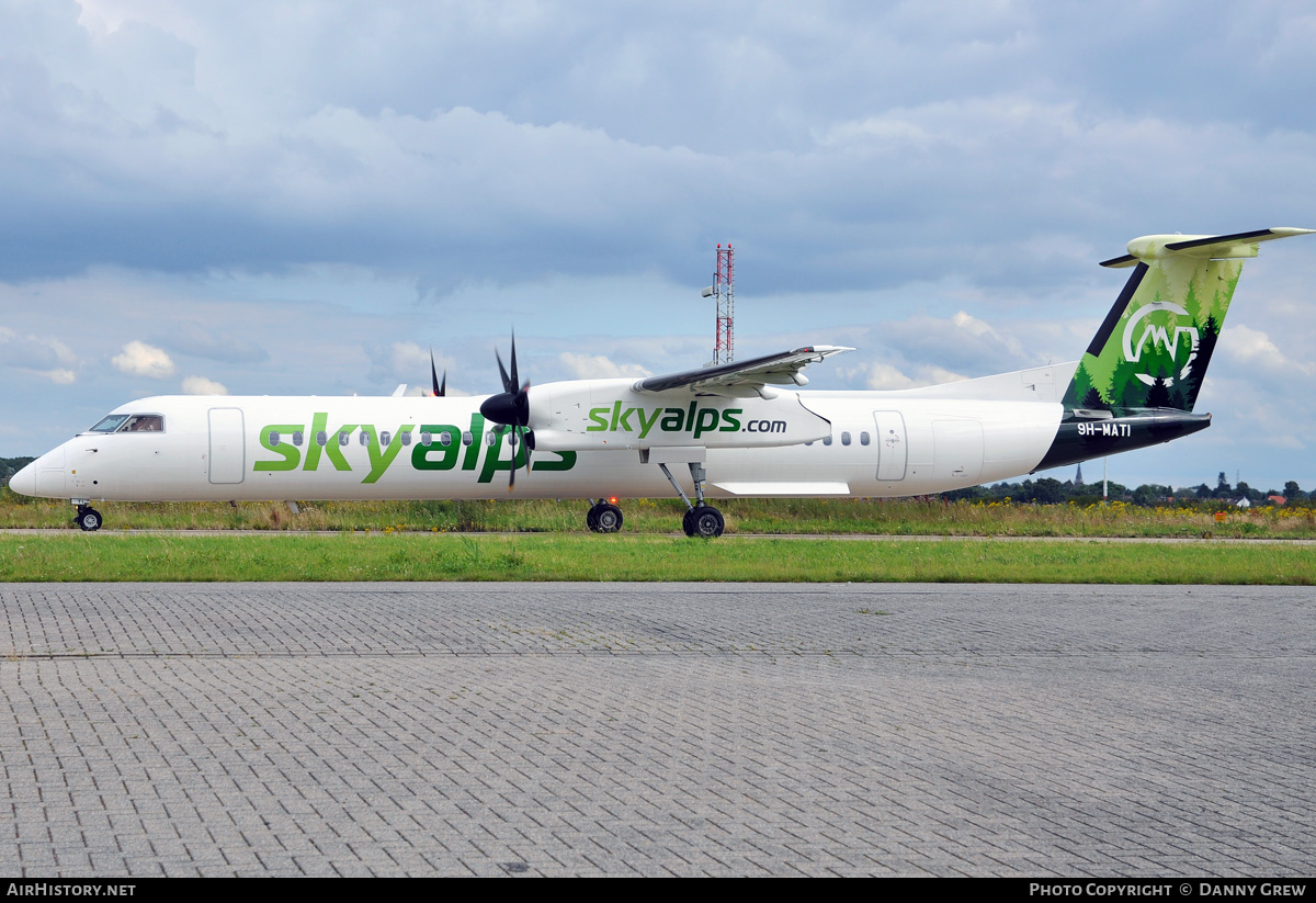 Aircraft Photo of 9H-MATI | Bombardier DHC-8-402 Dash 8 | SkyAlps | AirHistory.net #706762