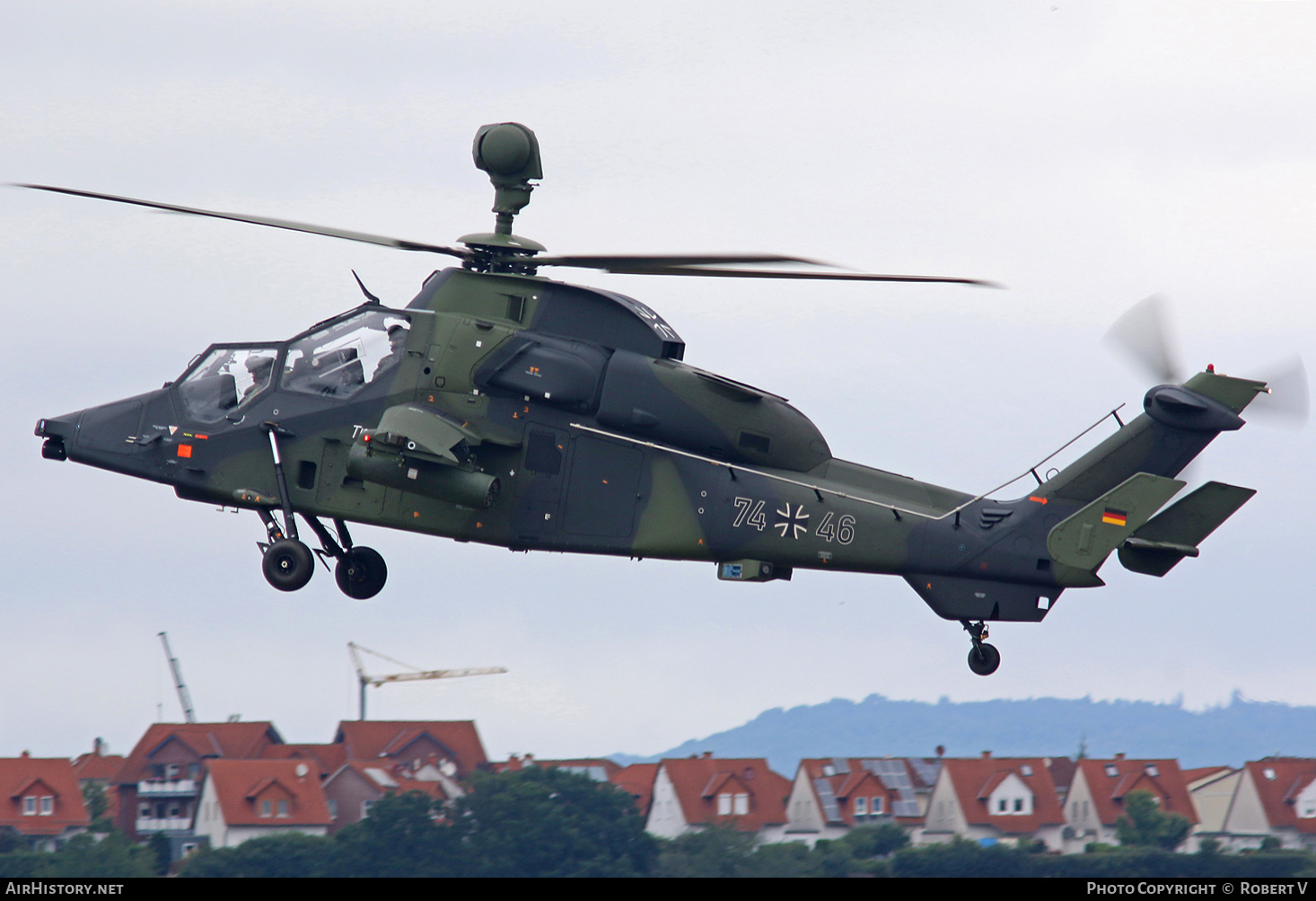 Aircraft Photo of 7446 | Eurocopter EC-665 Tiger UHT | Germany - Army | AirHistory.net #706765