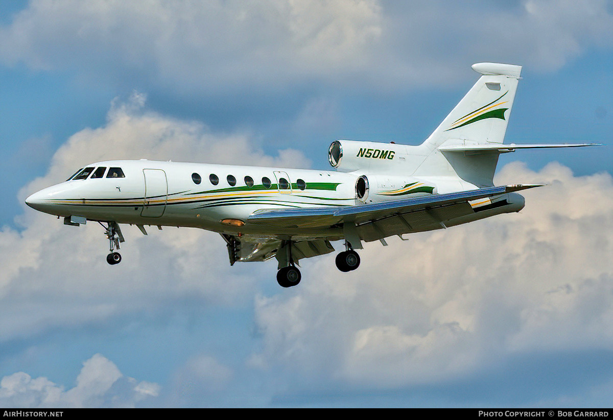 Aircraft Photo of N50MG | Dassault Falcon 50EX | AirHistory.net #706783